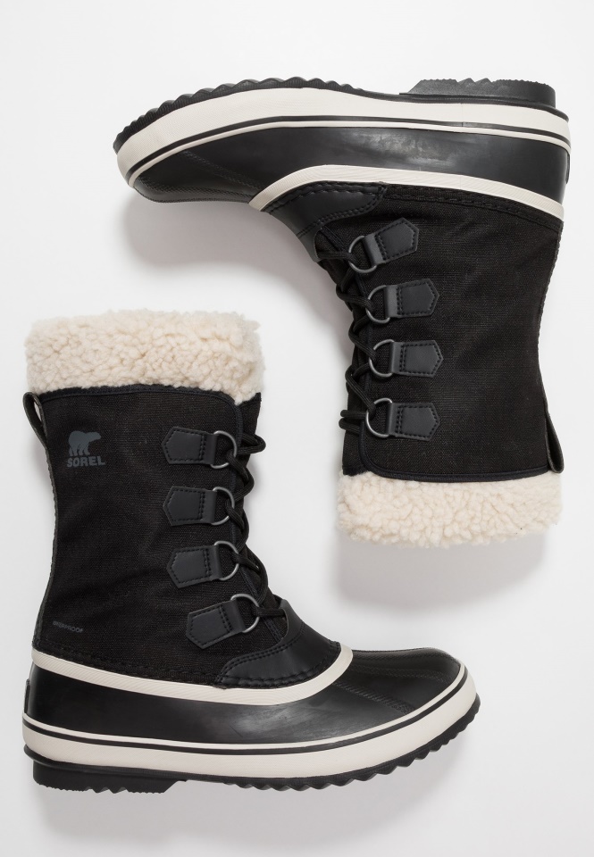 Sorel Black/Stone Carnival Winter Boots