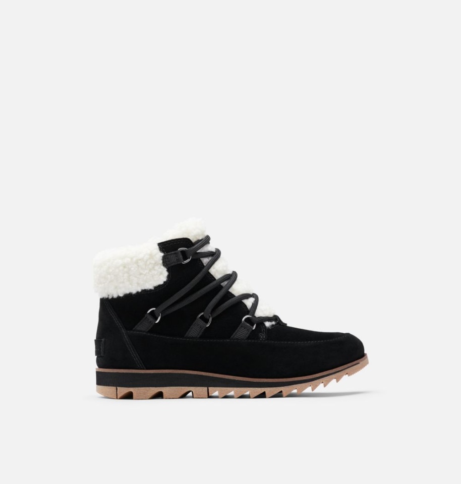 Black-Gum 10 Women's Harlow Lace Cozy Bootie Sorel