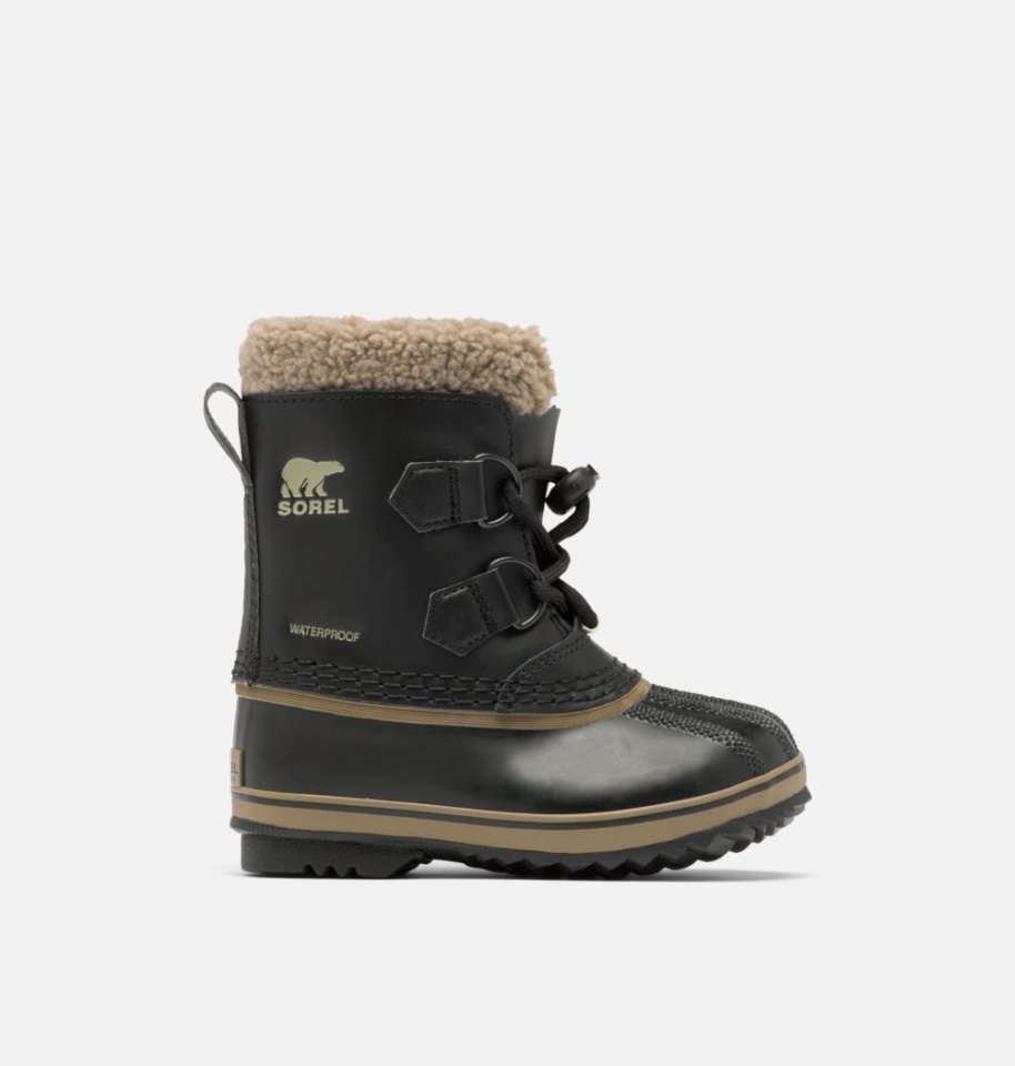 Black Sorel Children's Yoot Pac Tp Boot