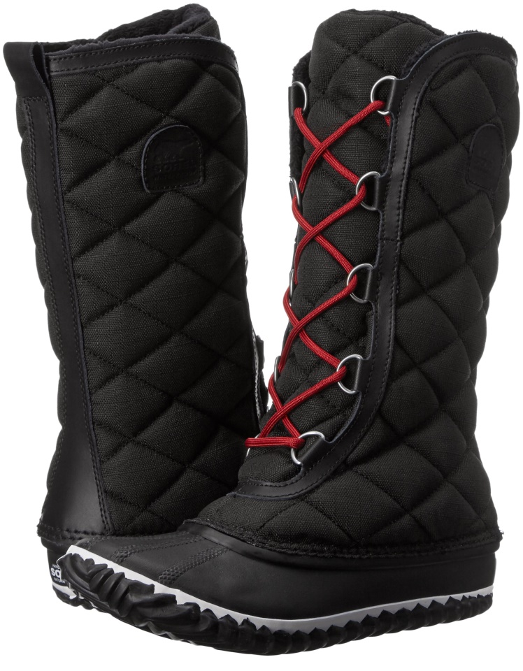 Black Sorel Women's N About Tall Snow Boot