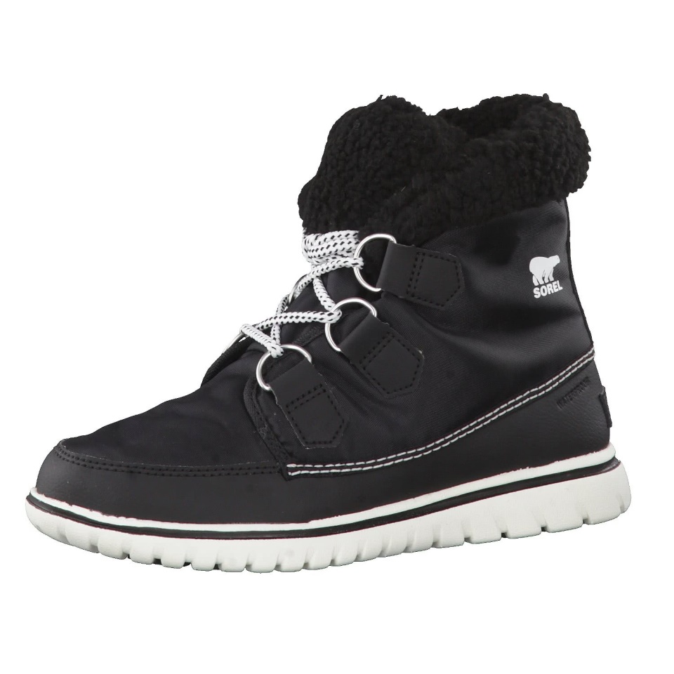 Black Women's Cozy Carnival Hi-Top Sneakers 14 Sorel