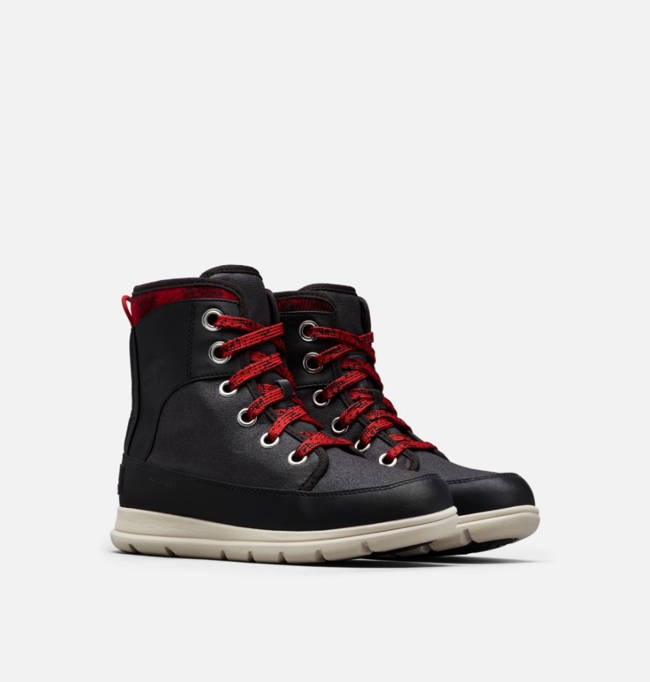 Black Women's Explorer 1964 Boot Sorel