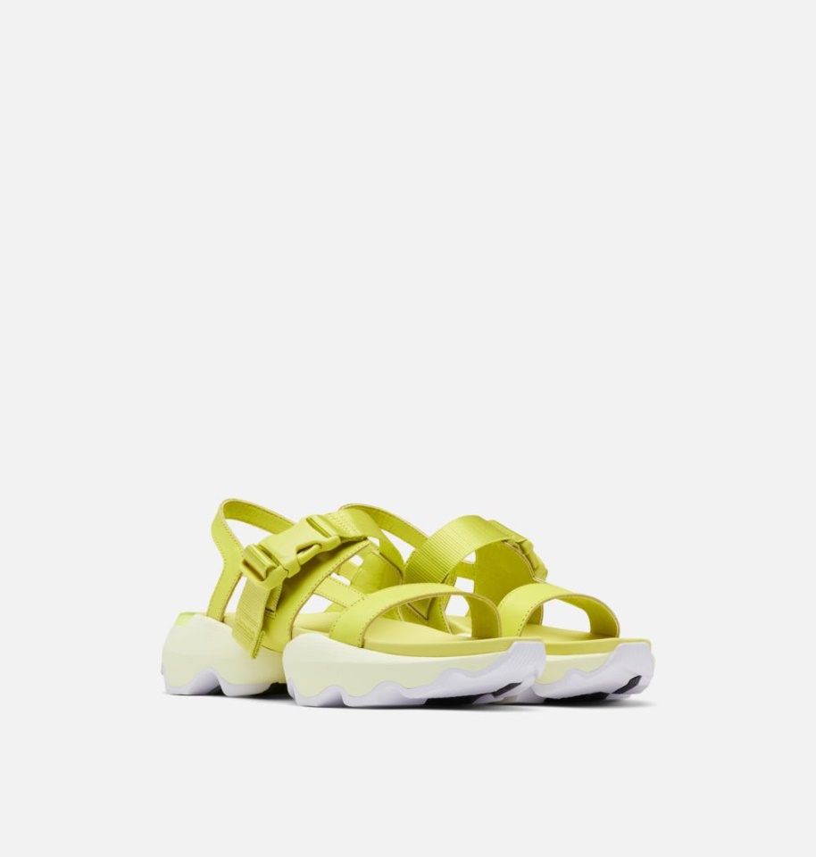 Bolt-White Sorel Women's Kinetic Impact Sling Sandal