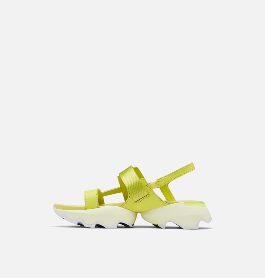 Bolt-White Sorel Women's Kinetic Impact Sling Sandal