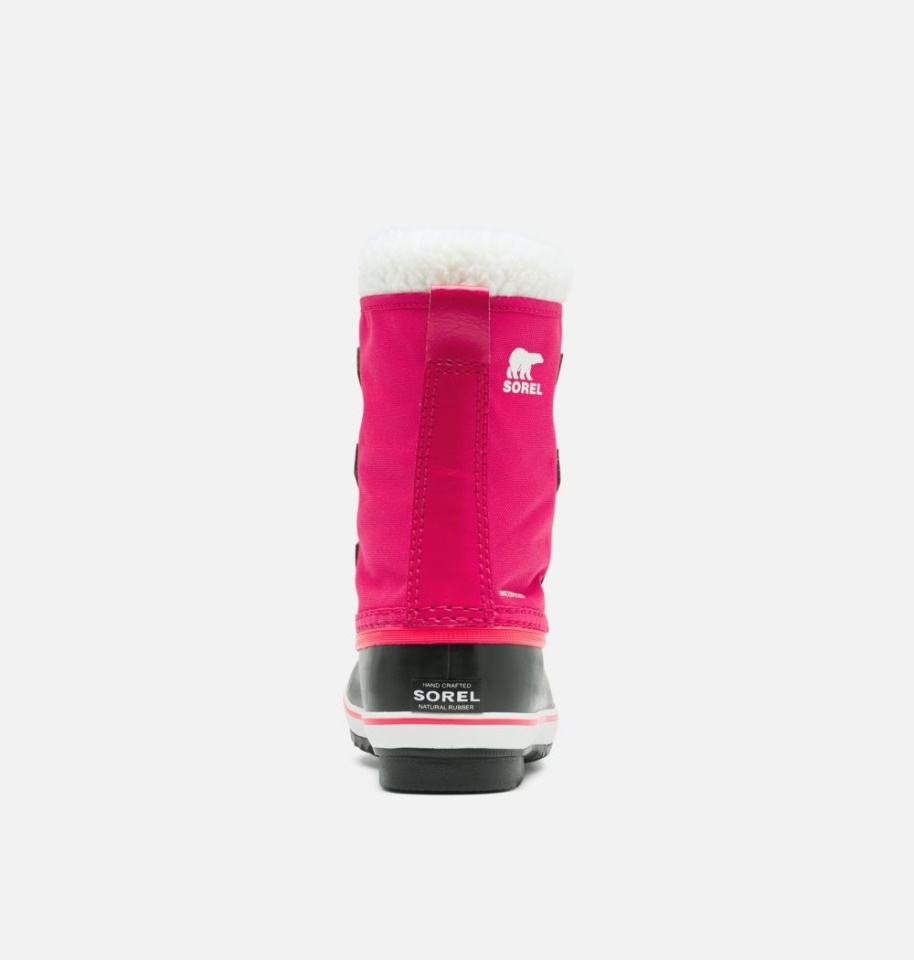 Bright Rose Sorel Children's Yoot Pac Nylon Boot