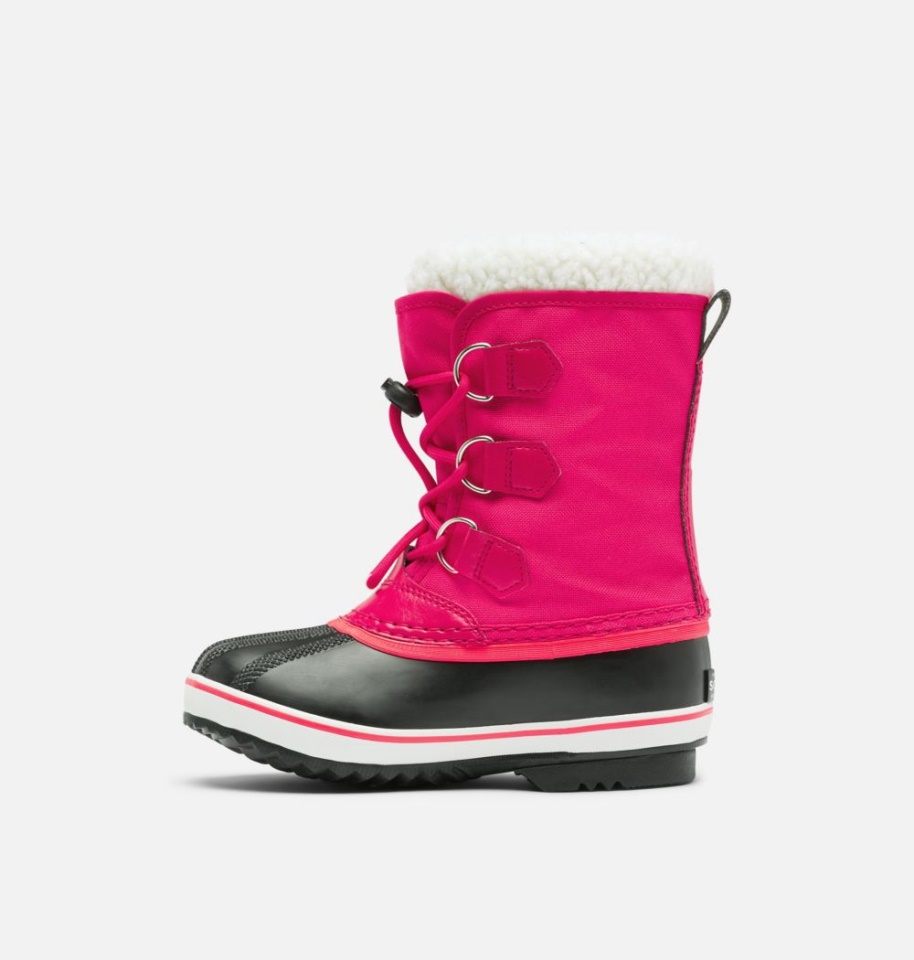Bright Rose Sorel Children's Yoot Pac Nylon Boot
