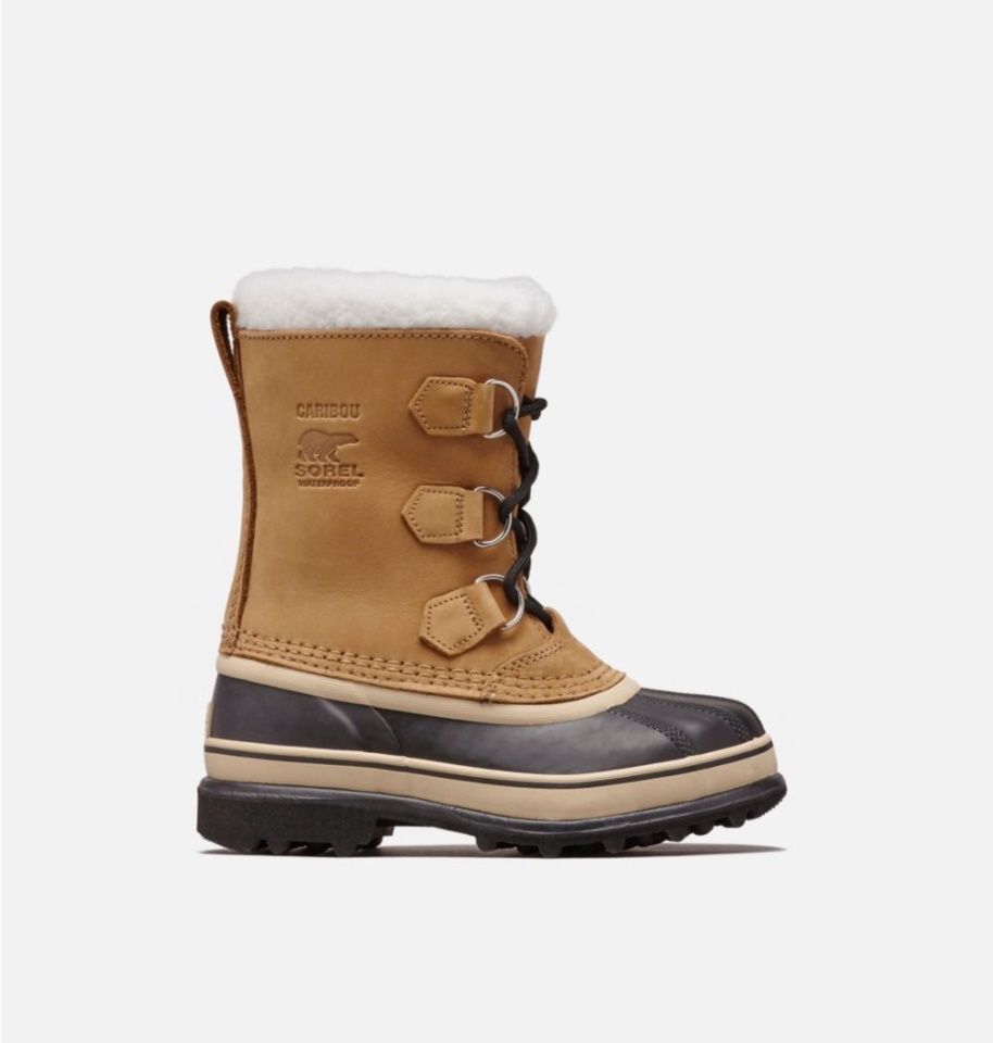 Buff Sorel Youth Caribou Boot