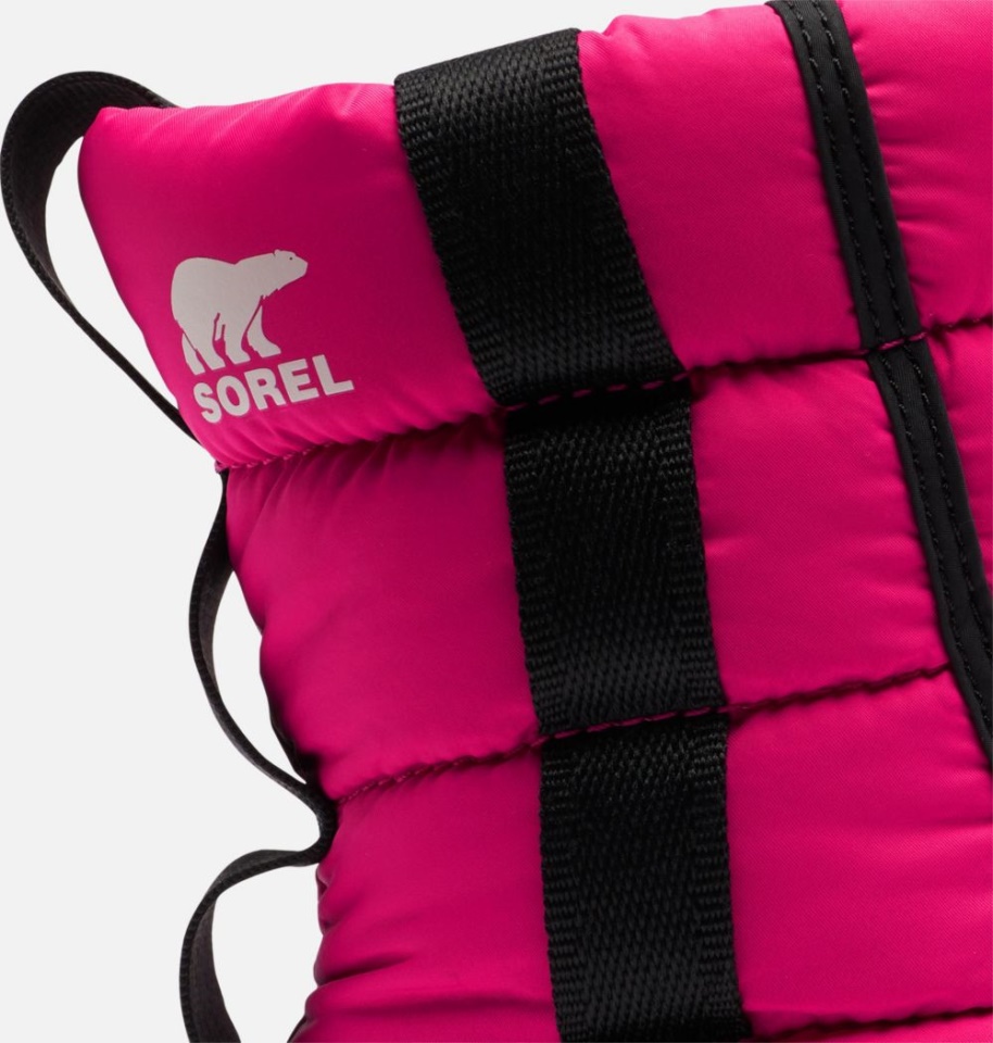 Cactus Pink-Black Sorel Youth Whitney Ii Puffy Mid Boot