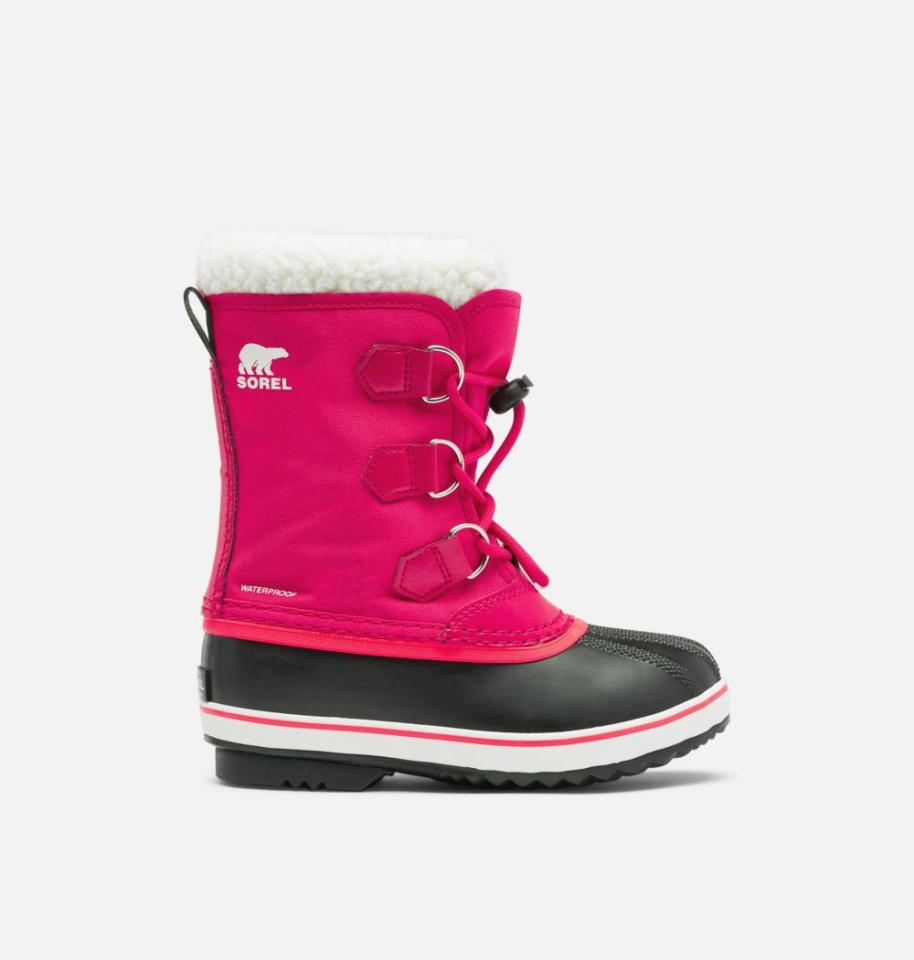 Children's Yoot Pac Nylon Boot Bright Rose Sorel