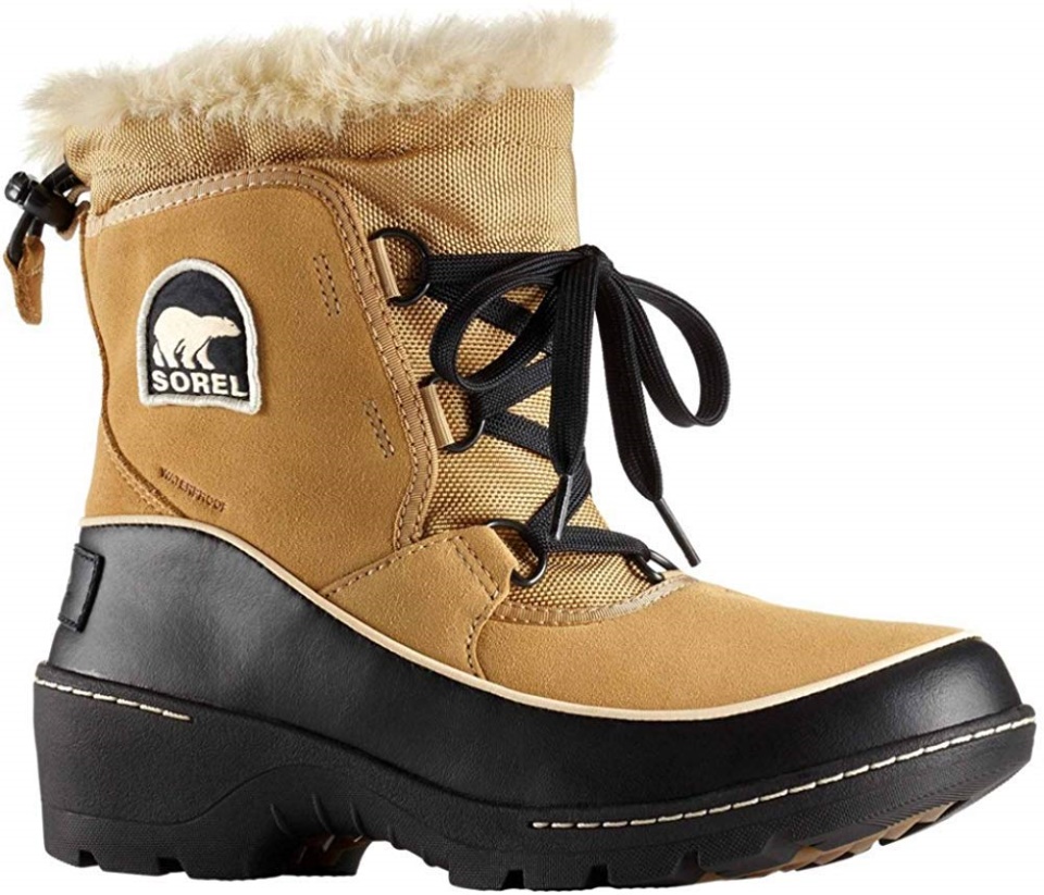 Curry Black Women's Slimpack Lace Ii Snow Boot Sorel