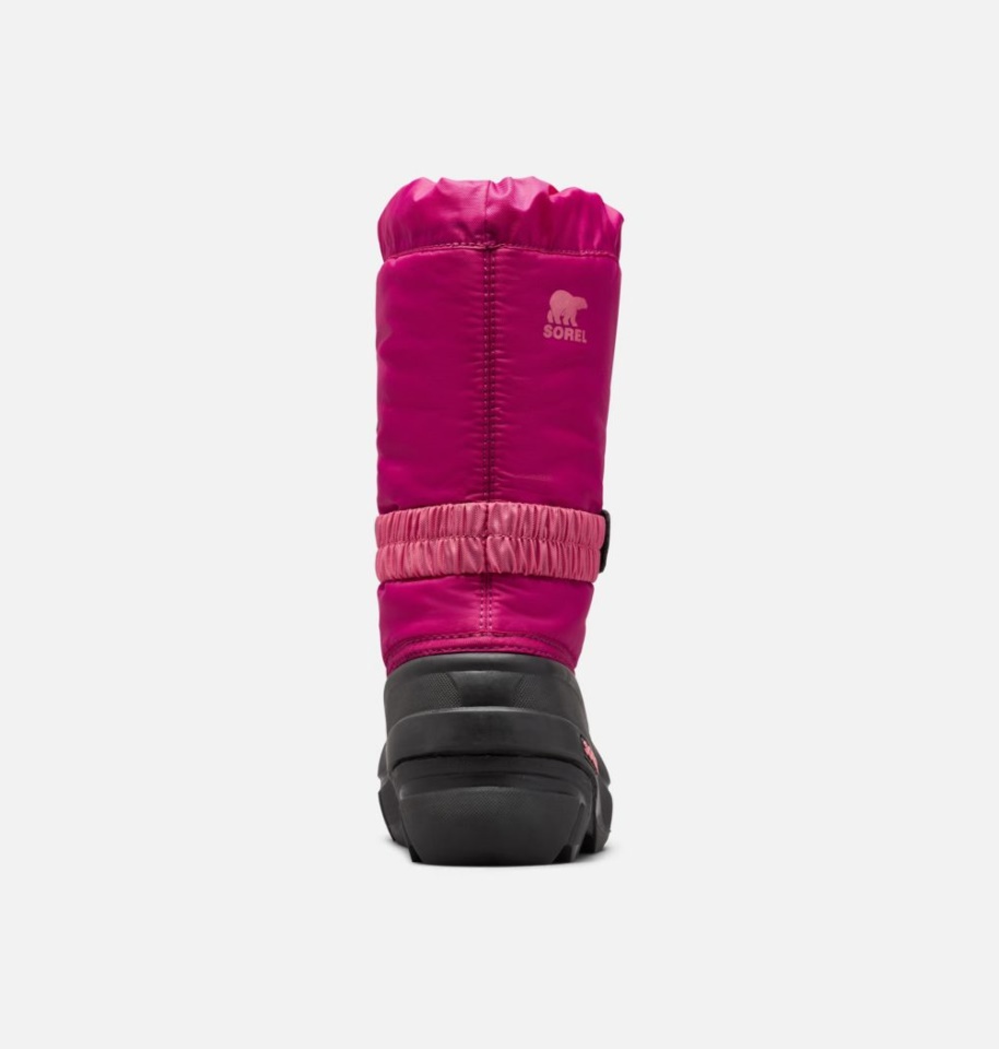 Deep Blush-Tropic Pink Youth Flurry Boot Sorel