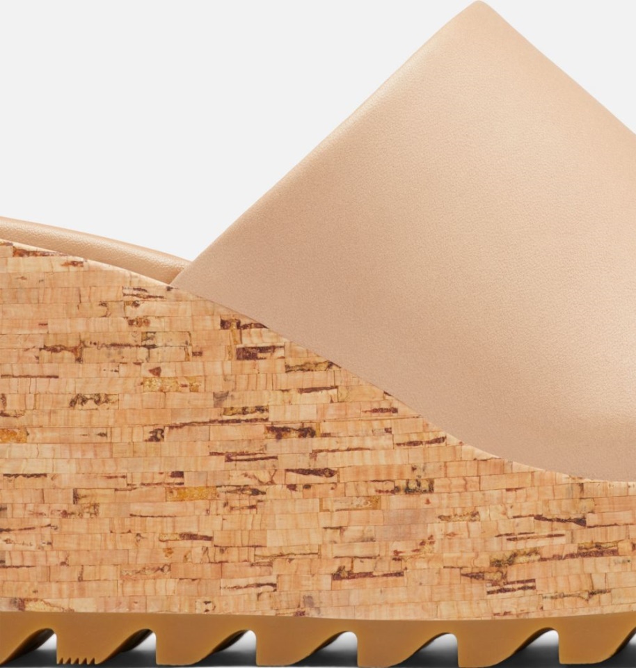 Honest Beige-Sea Salt Sorel Women's Cameron Wedge Mule Sandal