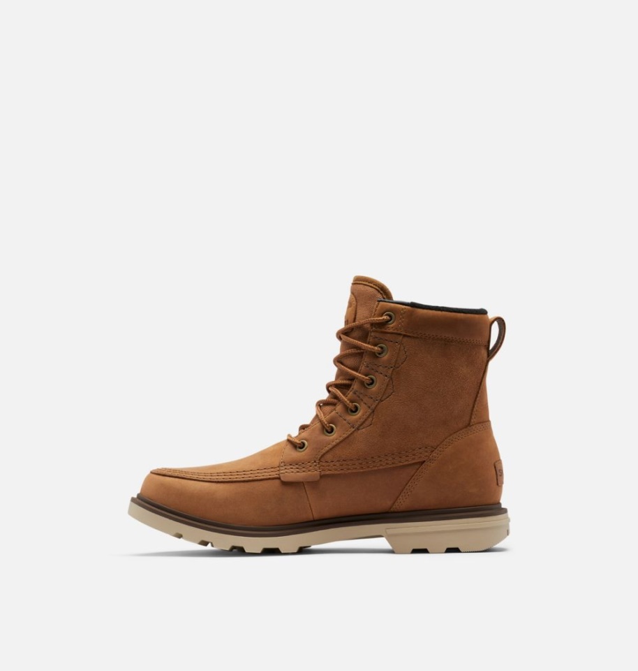 Men's Carson Storm Boot Camel Brown-Oatmeal Sorel