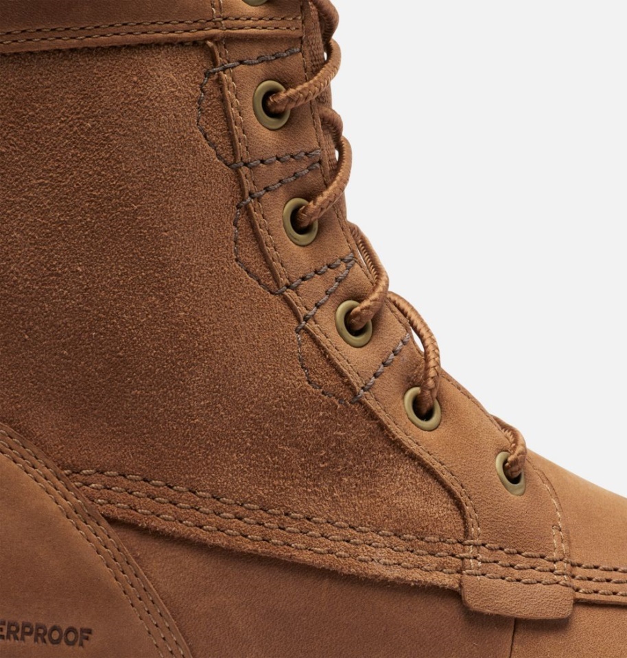Men's Carson Storm Boot Camel Brown-Oatmeal Sorel