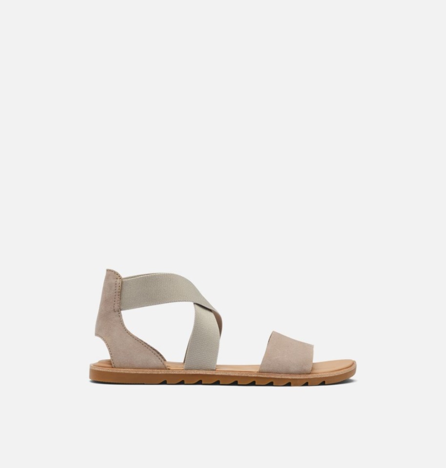 Omega Taupe-Soft Taupe Women's Ella Ii Sandal Sorel