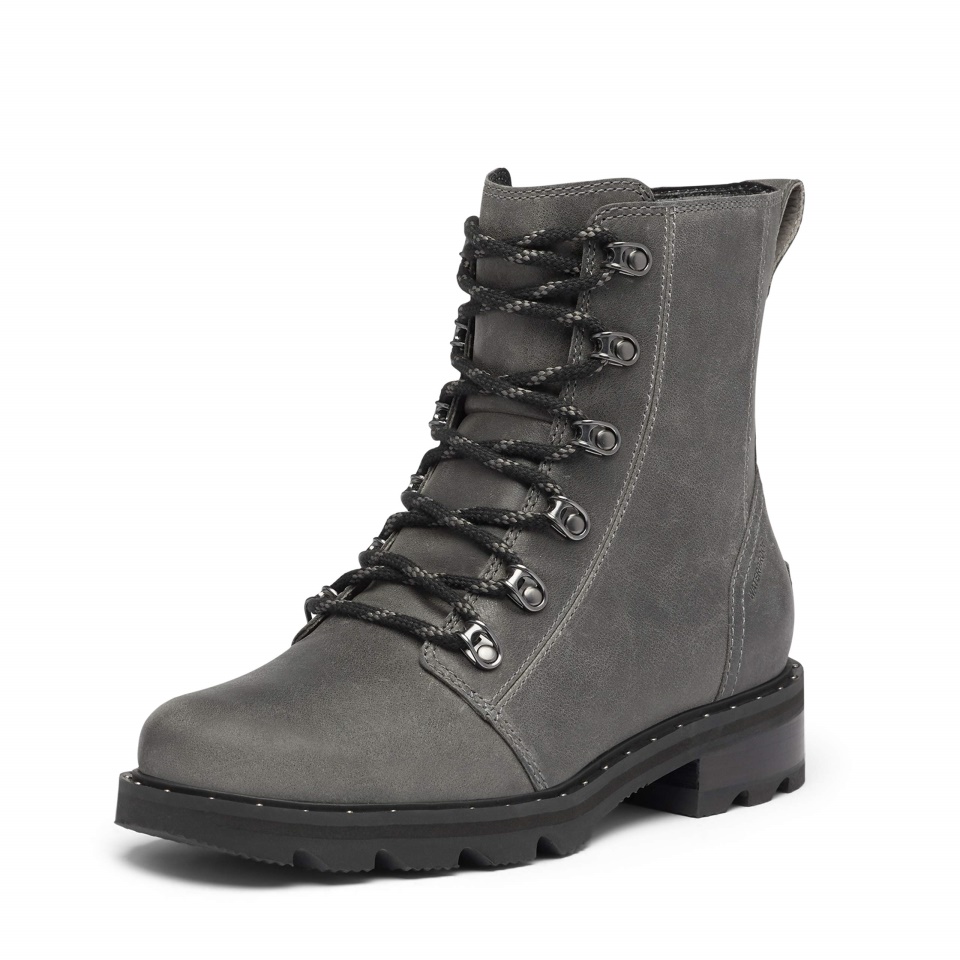 Quarry Sorel Women's Lennox Lace Rain Boot Waterproof Leather Boots