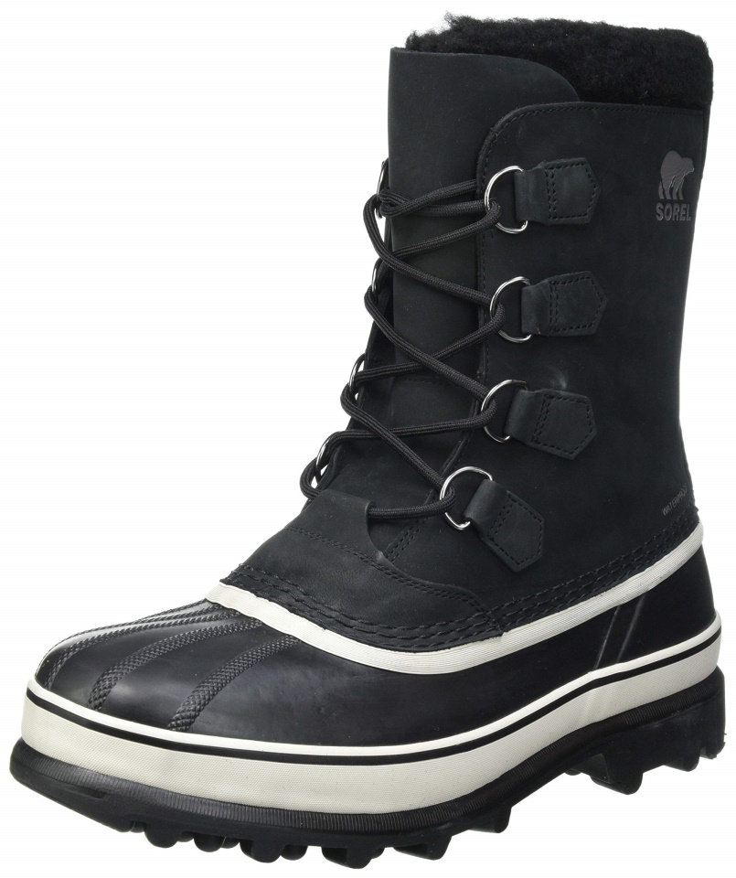 Sorel Black Men's Winter Boots 1964 Pac Nylon Wp