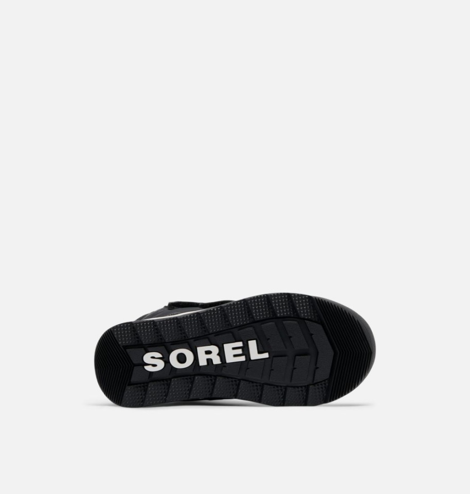 Sorel Black-Sea Salt Kids' Whitney Ii Strap Winter Boot