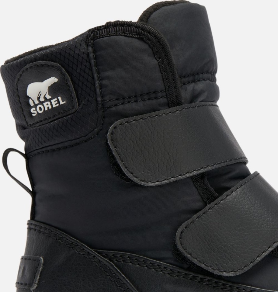 Sorel Black-Sea Salt Kids' Whitney Ii Strap Winter Boot