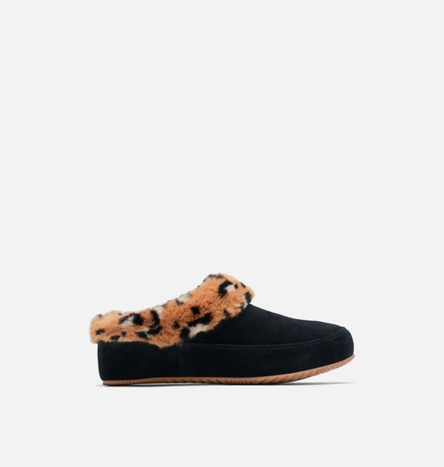 Sorel Black-Tawny Buff Women's Go Coffee Run Slipper