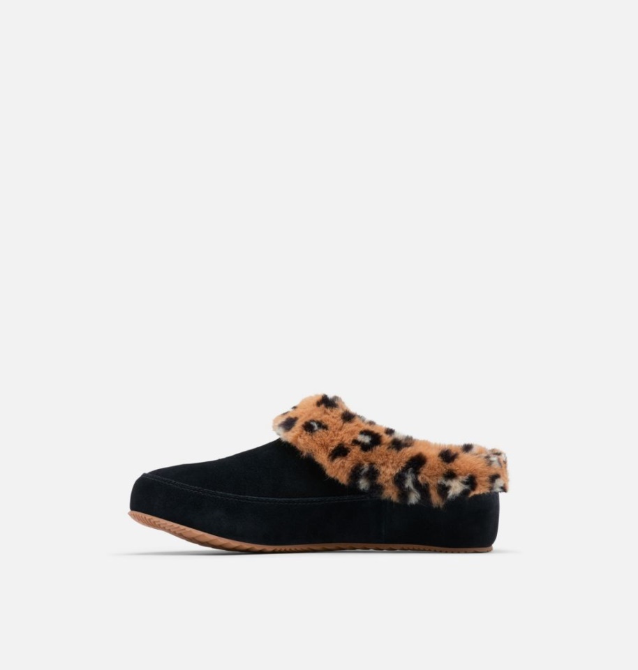 Sorel Black-Tawny Buff Women's Go Coffee Run Slipper