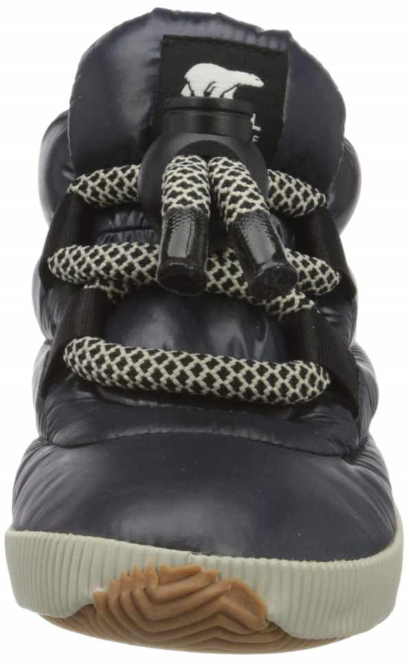 Sorel Black Women's Out N About Puffy Lace Winter Boots