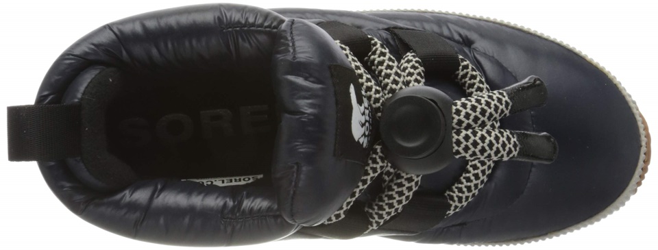 Sorel Black Women's Out N About Puffy Lace Winter Boots