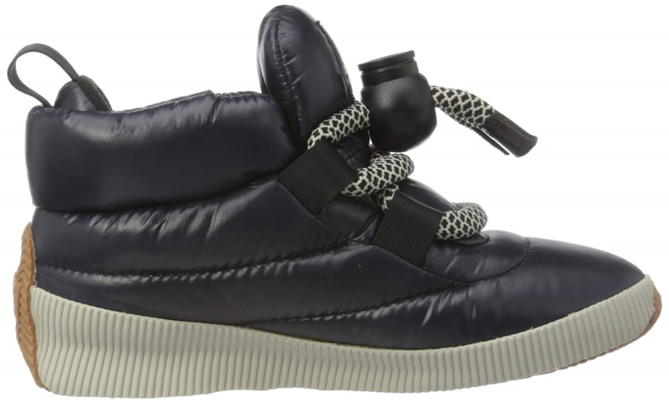 Sorel Black Women's Out N About Puffy Lace Winter Boots