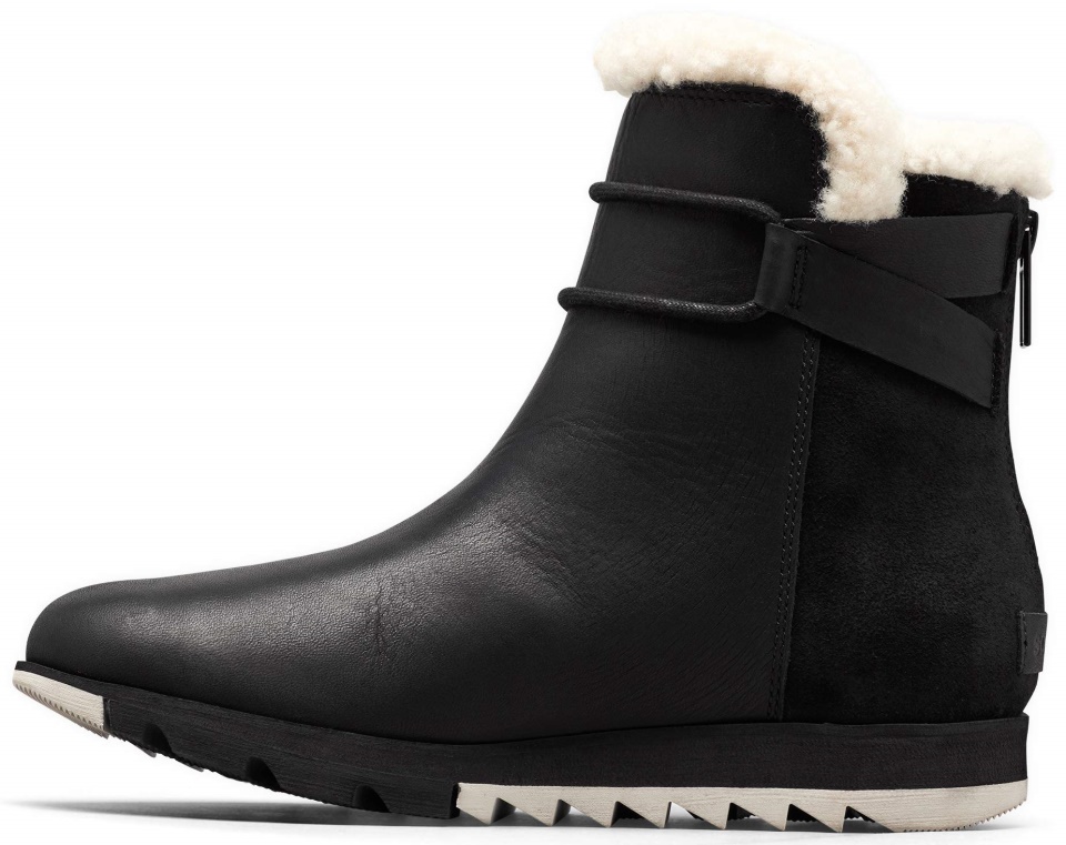 Sorel Black Womens Harlow Bootie Cozy