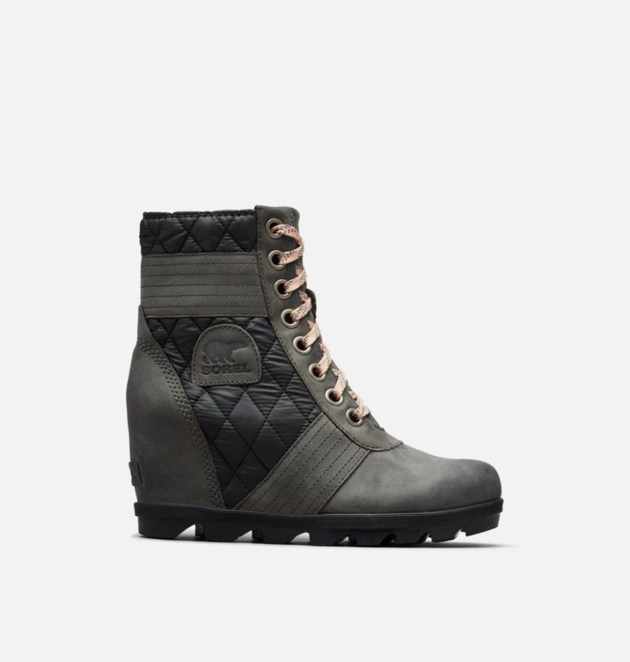 Sorel Dark Slate Women's Lexie Wedge Boot
