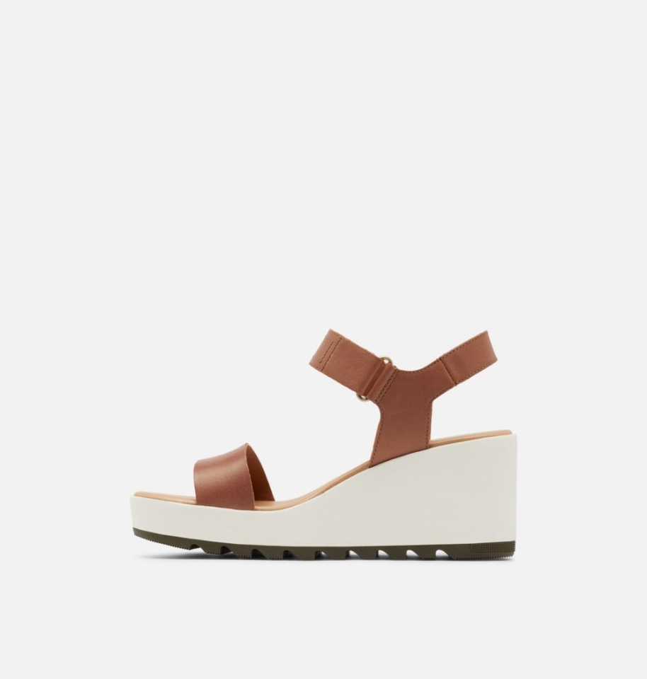 Sorel Women's Cameron Wedge Sandal Velvet Tan