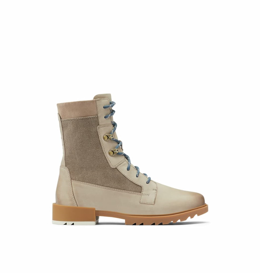 Sorel Women's Emelie Lace Boot Dark Moss-Black