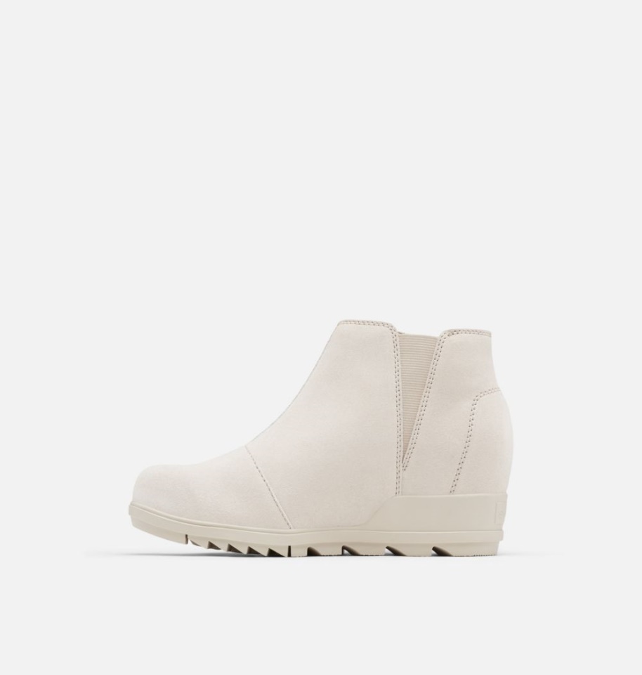 Sorel Women's Evie Zip Wedge Bootie Soft Taupe