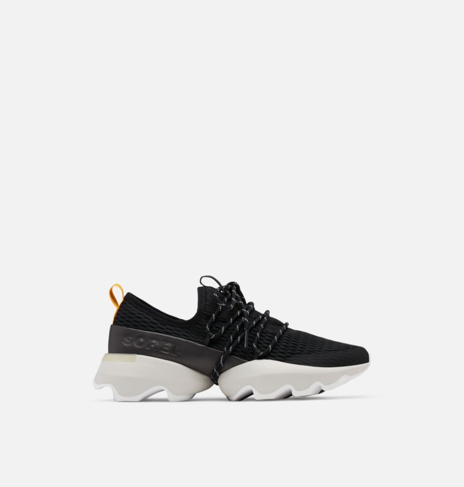 Sorel Women's Kinetic Impact Lace Trainer Black-White