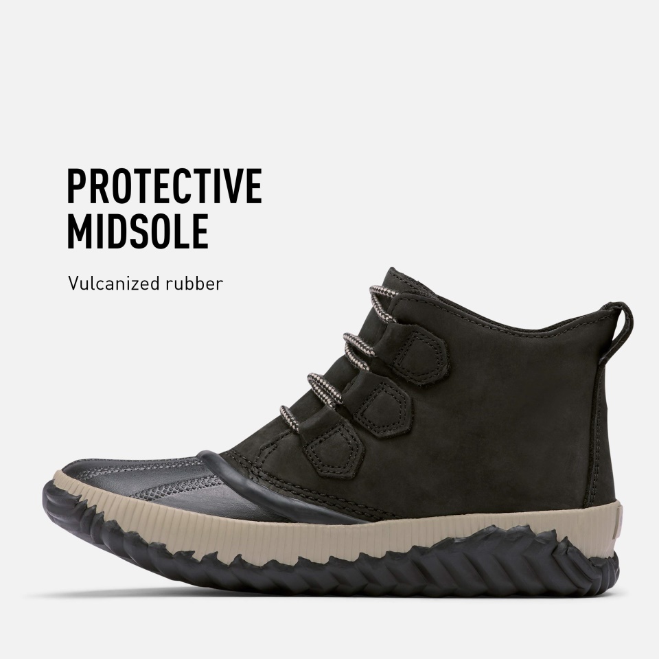 Sorel Women's N About Plus Slouch Boots Black