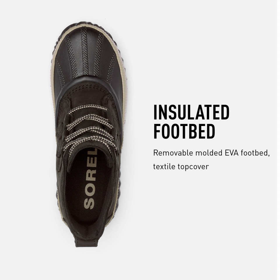 Sorel Women's N About Plus Slouch Boots Black