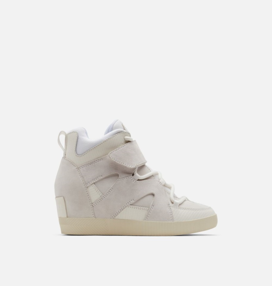 Sorel Women's Out N About Sport Wedge Bootie White-Sea Salt