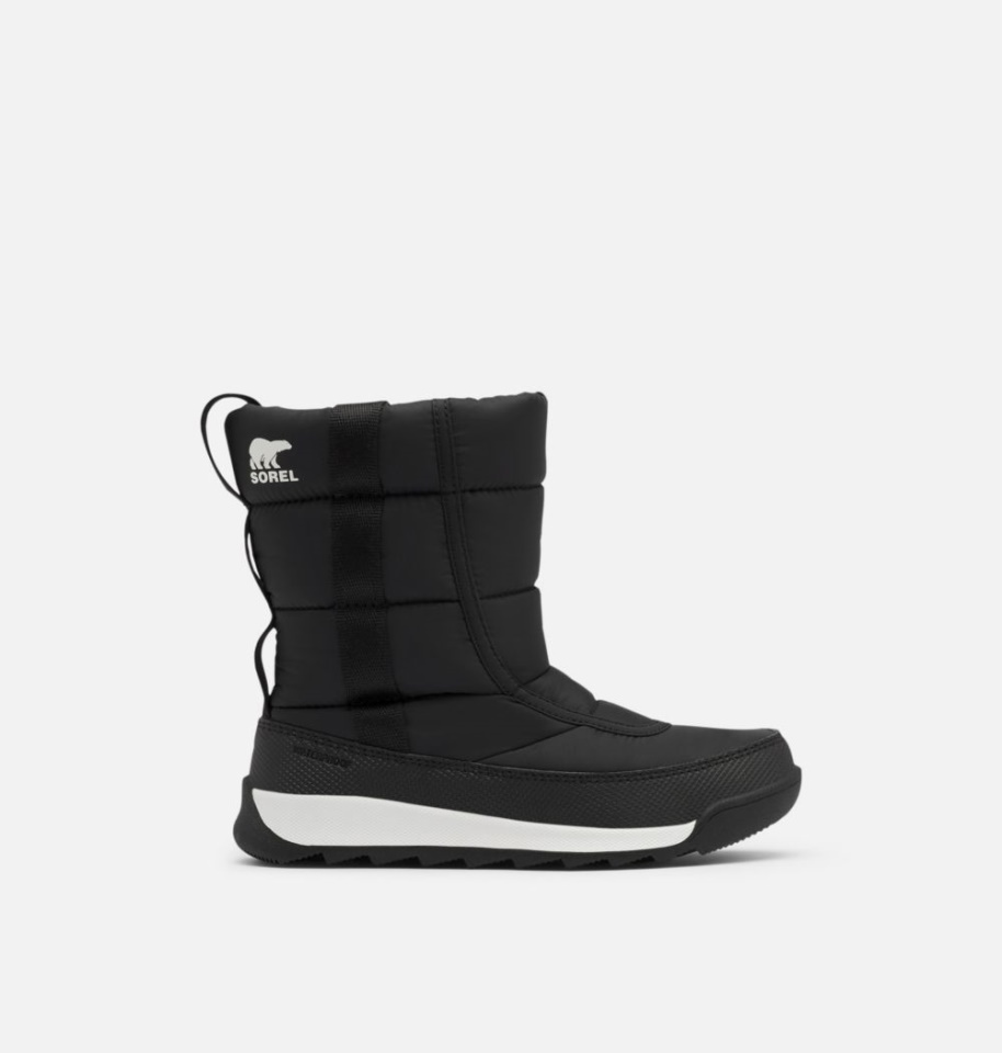 Sorel Youth Whitney Ii Puffy Mid Winter Boot Black