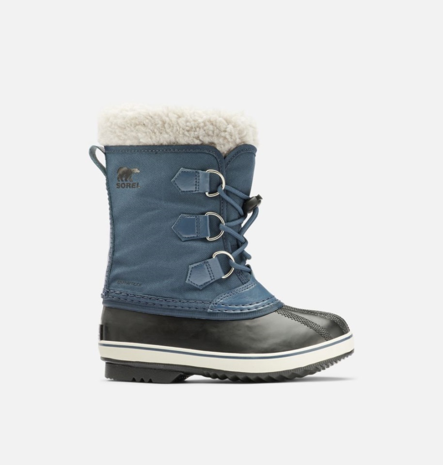 Sorel Youth Yoot Pac Nylon Boot Uniform Blue-Black