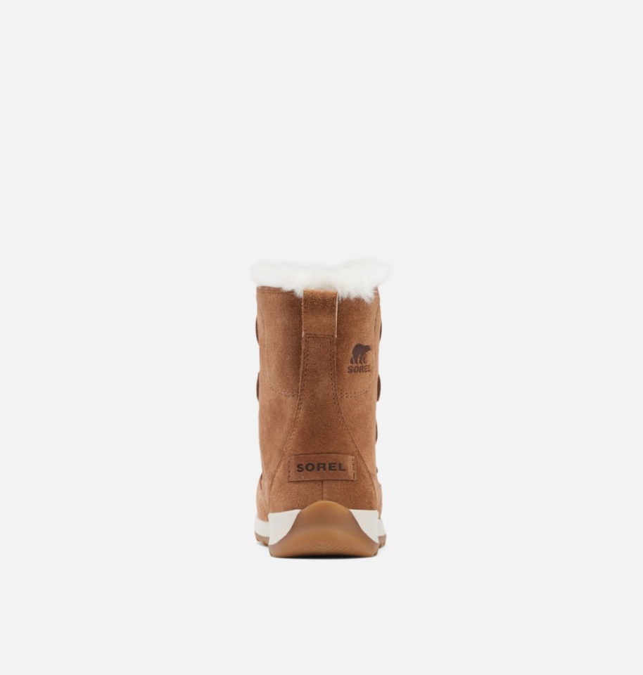 Velvet Tan-Chalk Sorel Youth Whitney Ii Joan Lace Boot