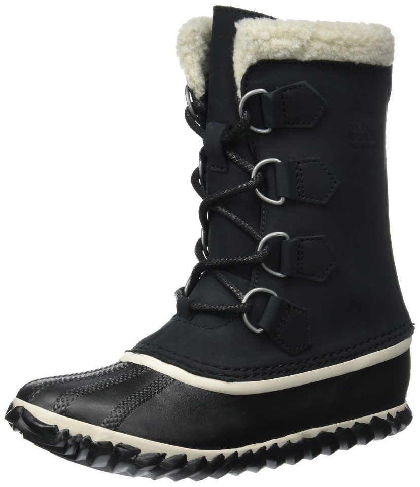 Women's Caribou Slim Snow Boots Sorel Black