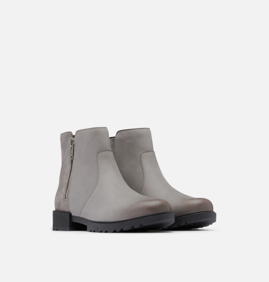 Women's Emelie Ii Zip Bootie Sorel Quarry-Black