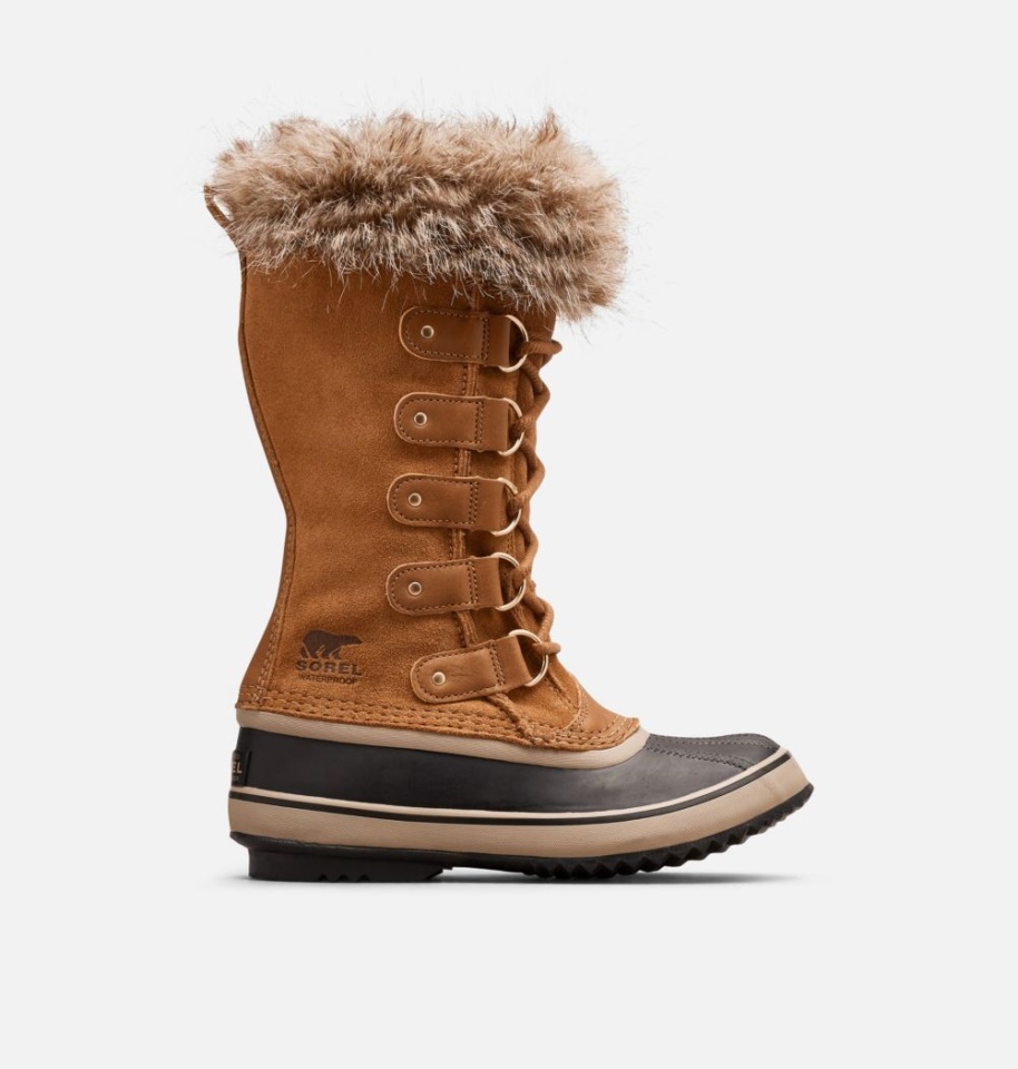 Women's Joan Of Arctic Boot Sorel Camel Brown-Black