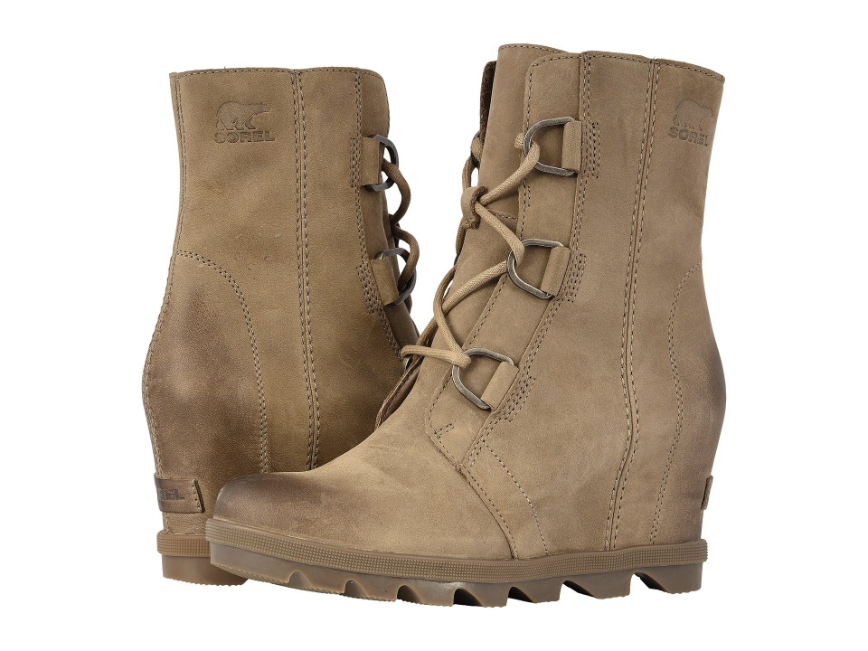 Women's Joan Of Arctic Wedge Ii Boots Sorel Camel Brown/Black