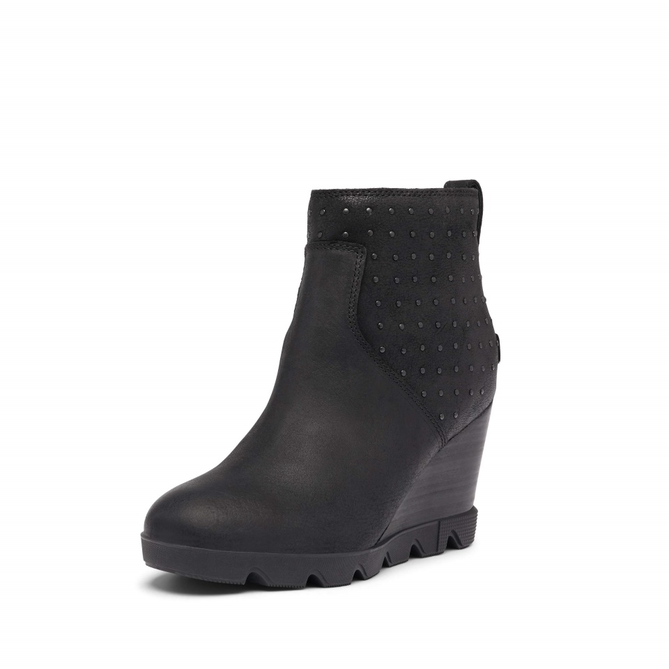 Women's Joan Uptown Bootie Stud Rain Waterproof Sorel Black