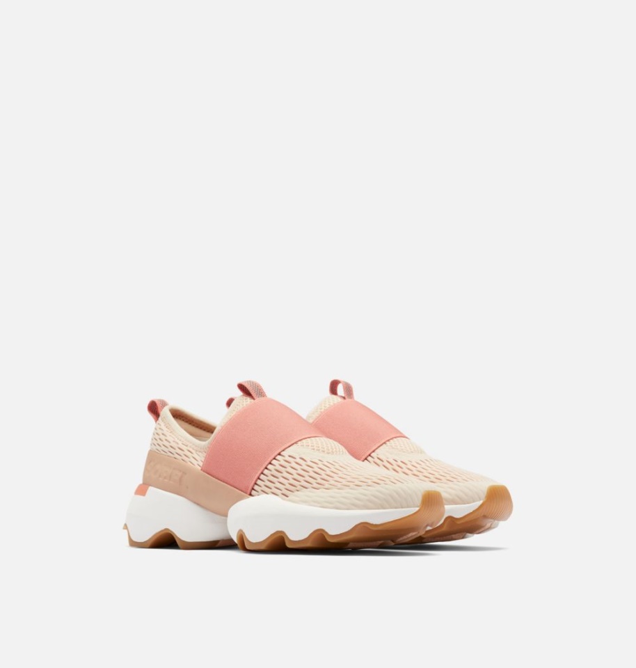 Women's Kinetic Impact Strap Sneaker Sorel Nova Sand-Paradox Pink