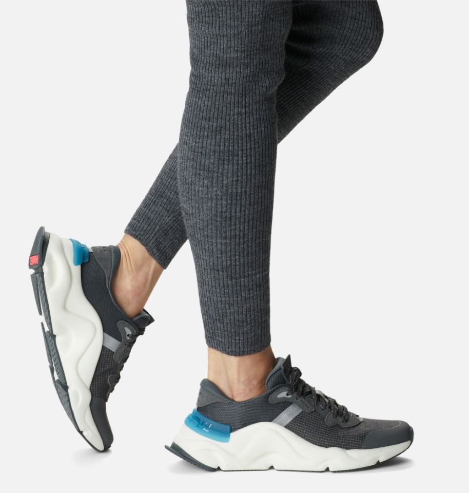 Women's Kinetic Rnegd Lace Glow Sneaker Sorel Grill-Spring Aqua