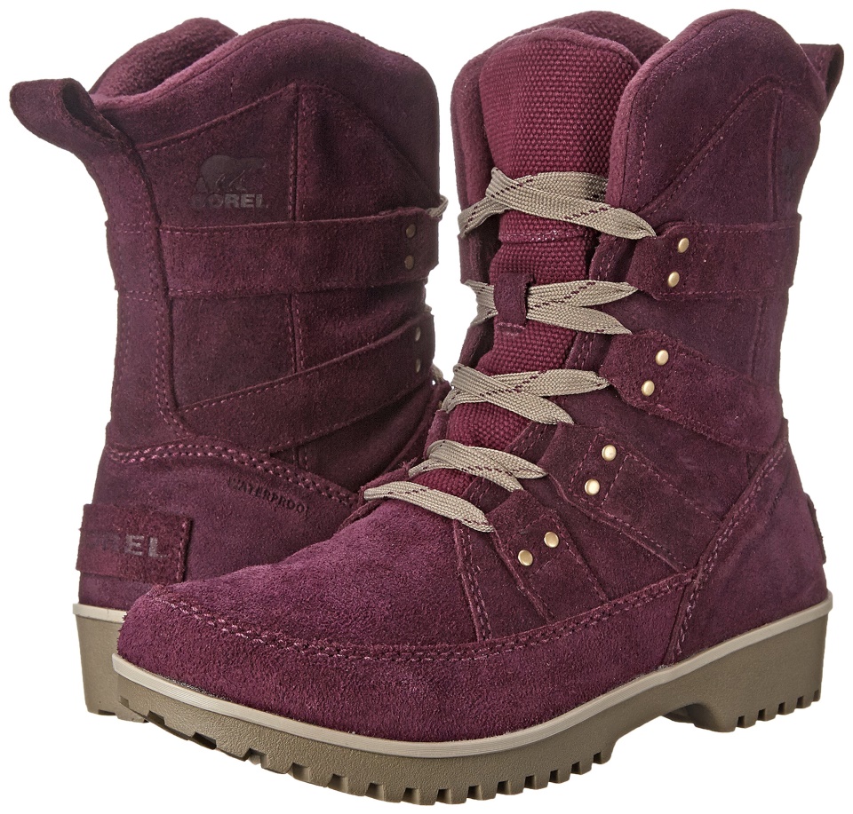 Women's Meadow Lace Boots Sorel Purple Dahlia