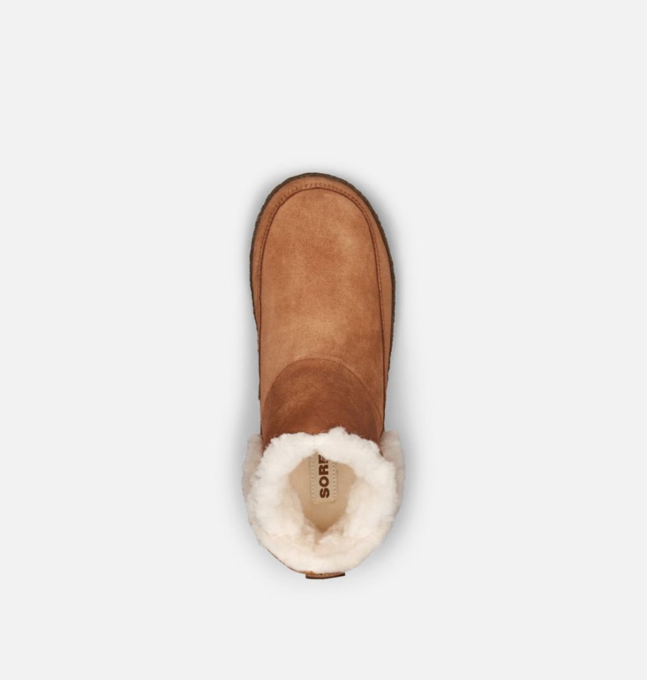 Women's Nakiska Bootie Slipper Sorel Camel Brown