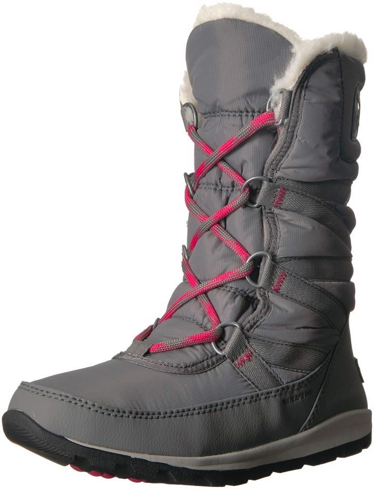 Women's Whitney Tall Lace Snow Boot Sorel Quarry Bright Rose